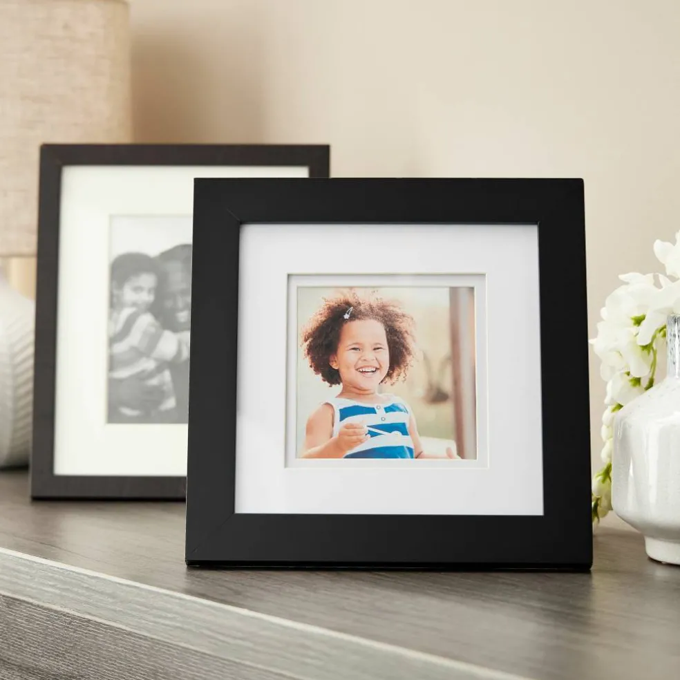 Gallery Black Frame with Double Mat by Studio Décor®