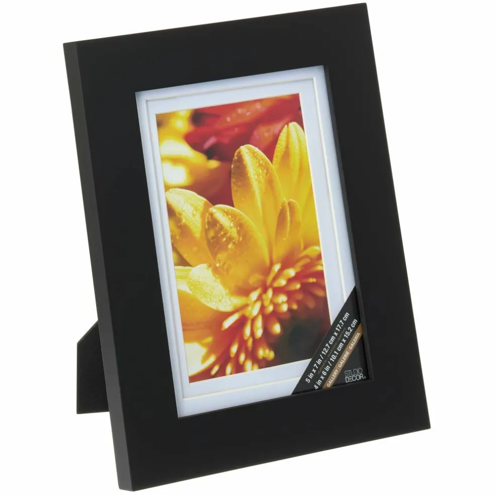 Gallery Black Frame with Double Mat by Studio Décor®