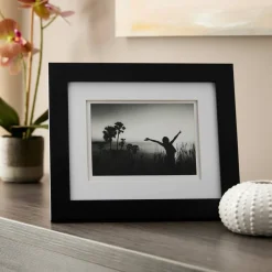 Gallery Black Frame with Double Mat by Studio Décor®