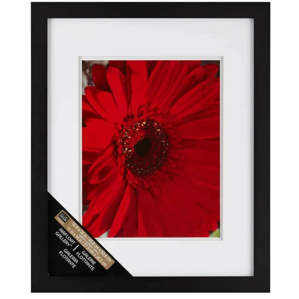 Gallery Black Wall Frame with Double Mat by Studio Décor®