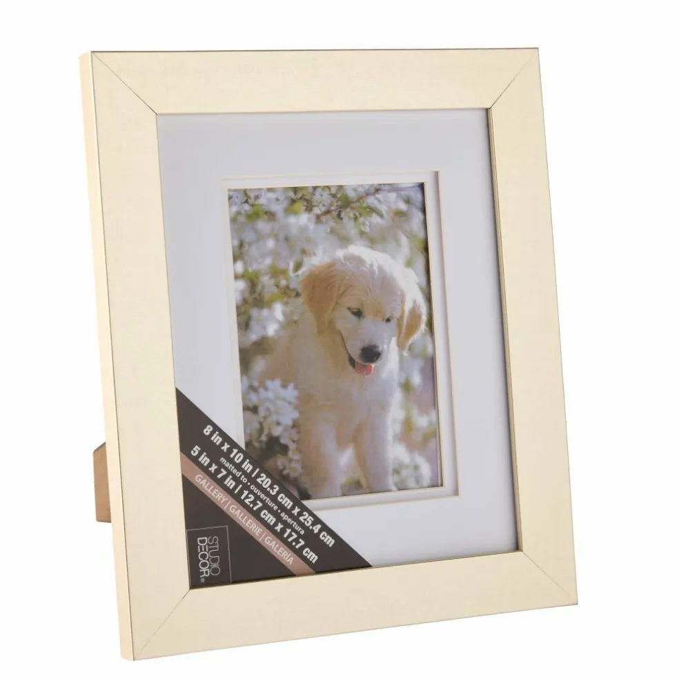 Gallery Champagne Frame with Double Mat by Studio Décor®