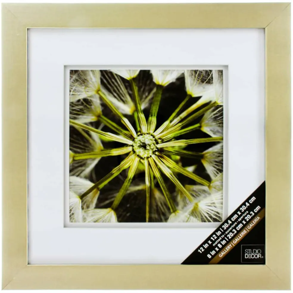 Gallery Champagne Wall Frame with Double Mat by Studio Décor®