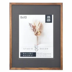 Gallery Dark Wood Frame with Mat by Studio Décor®