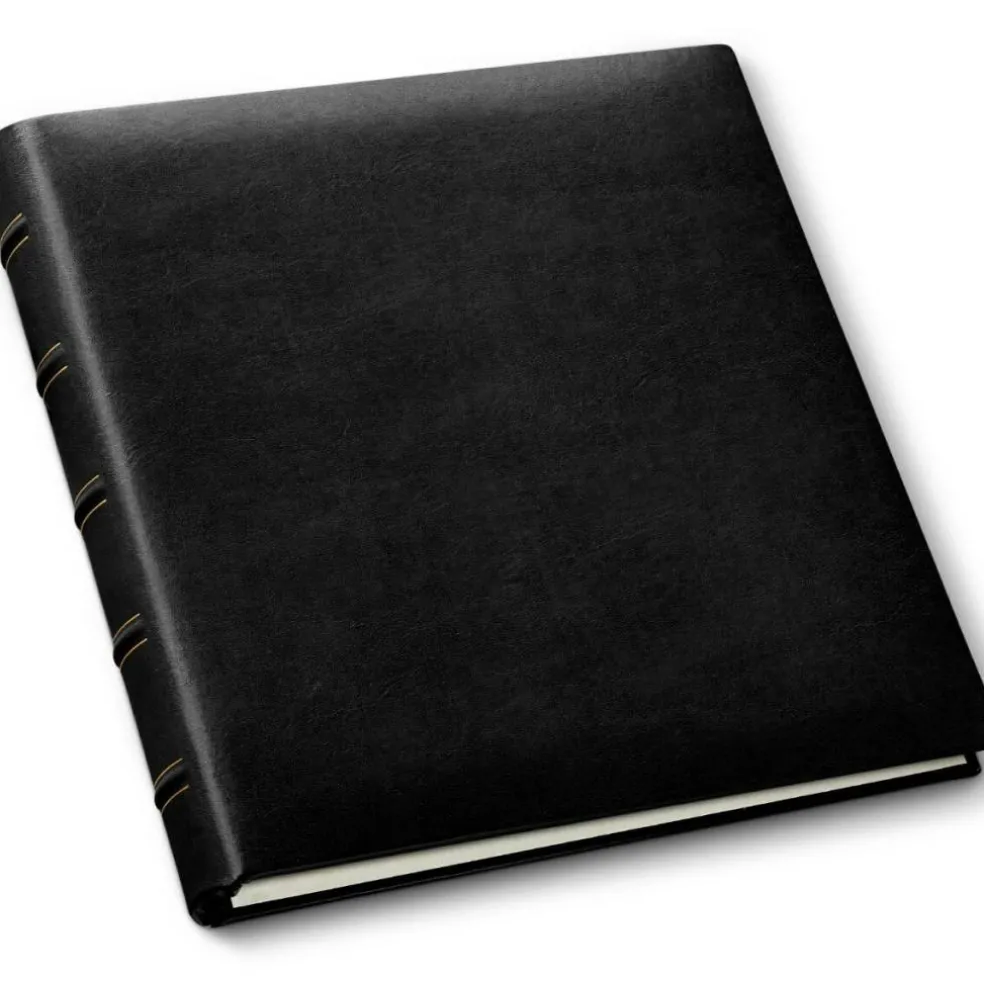Gallery Leather Professional CD Organizer, 80 Discs, Stylish Bonded Leather, Preserves Music & Data, Home/Office Use