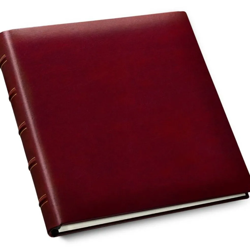 Gallery Leather Professional CD Organizer, 80 Discs, Stylish Bonded Leather, Preserves Music & Data, Home/Office Use
