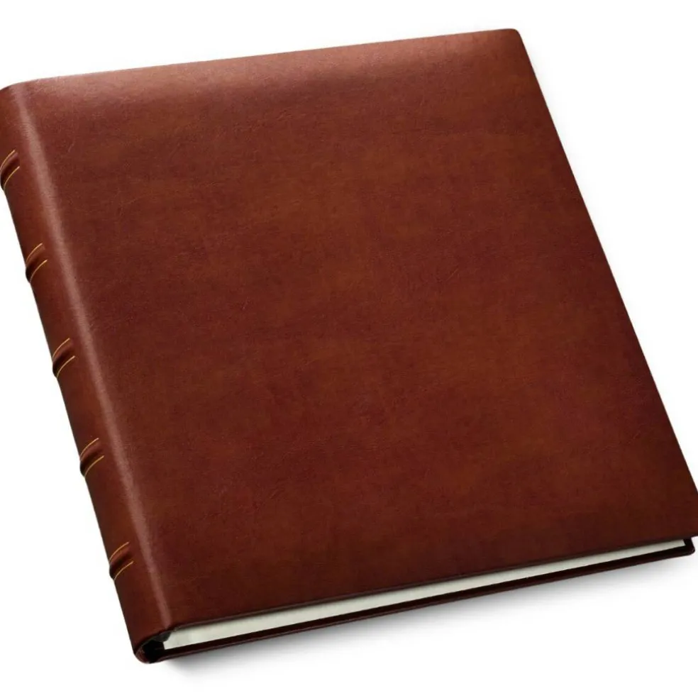 Gallery Leather Professional CD Organizer, 80 Discs, Stylish Bonded Leather, Preserves Music & Data, Home/Office Use