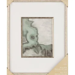 Gallery Metallic Gold Scalloped Frame with Mat by Studio Décor®