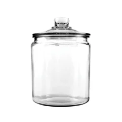 1/2 Gallon White Herit Hill Canister Jar