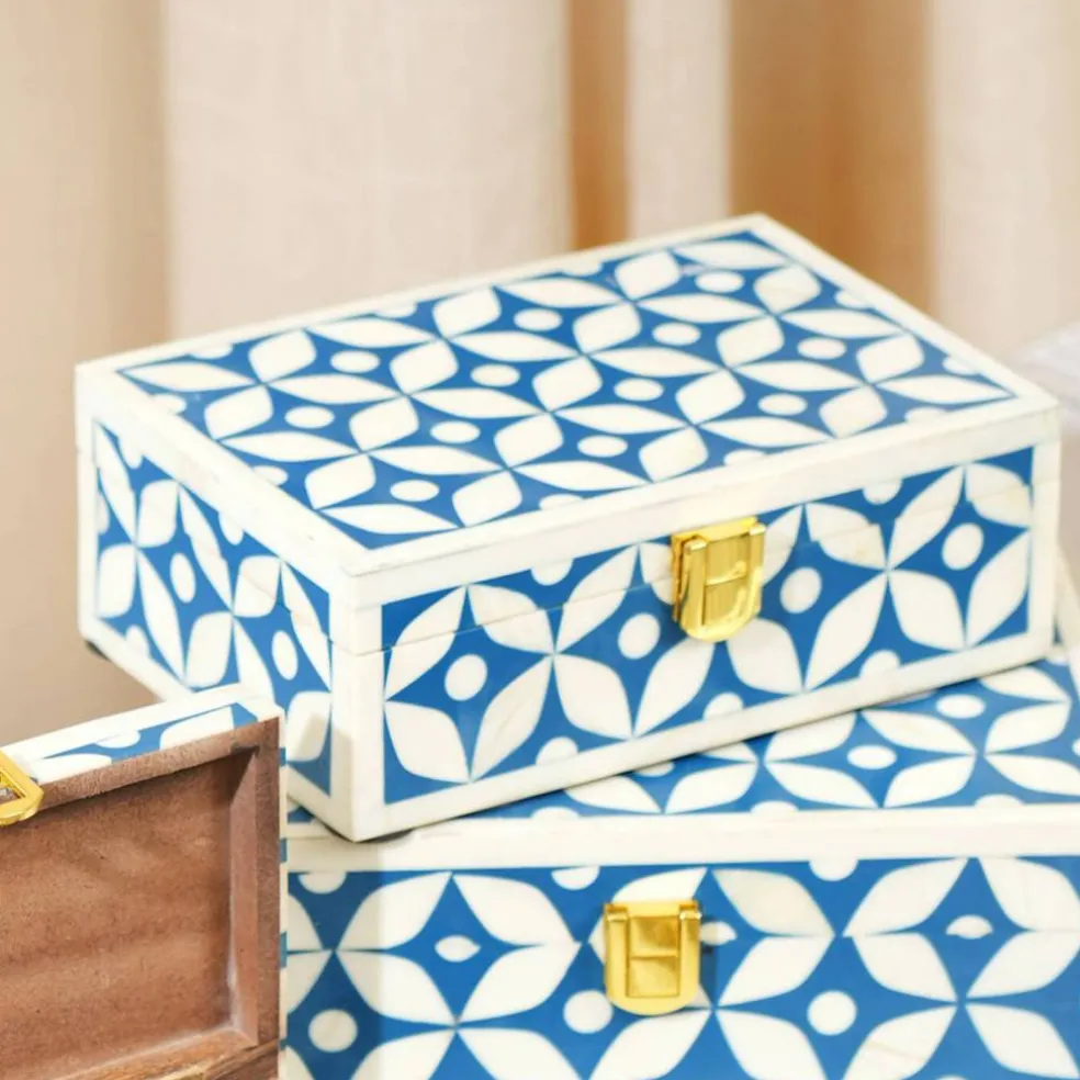 Gaynor Box – Handcrafted Bone & Resin Decorative Box