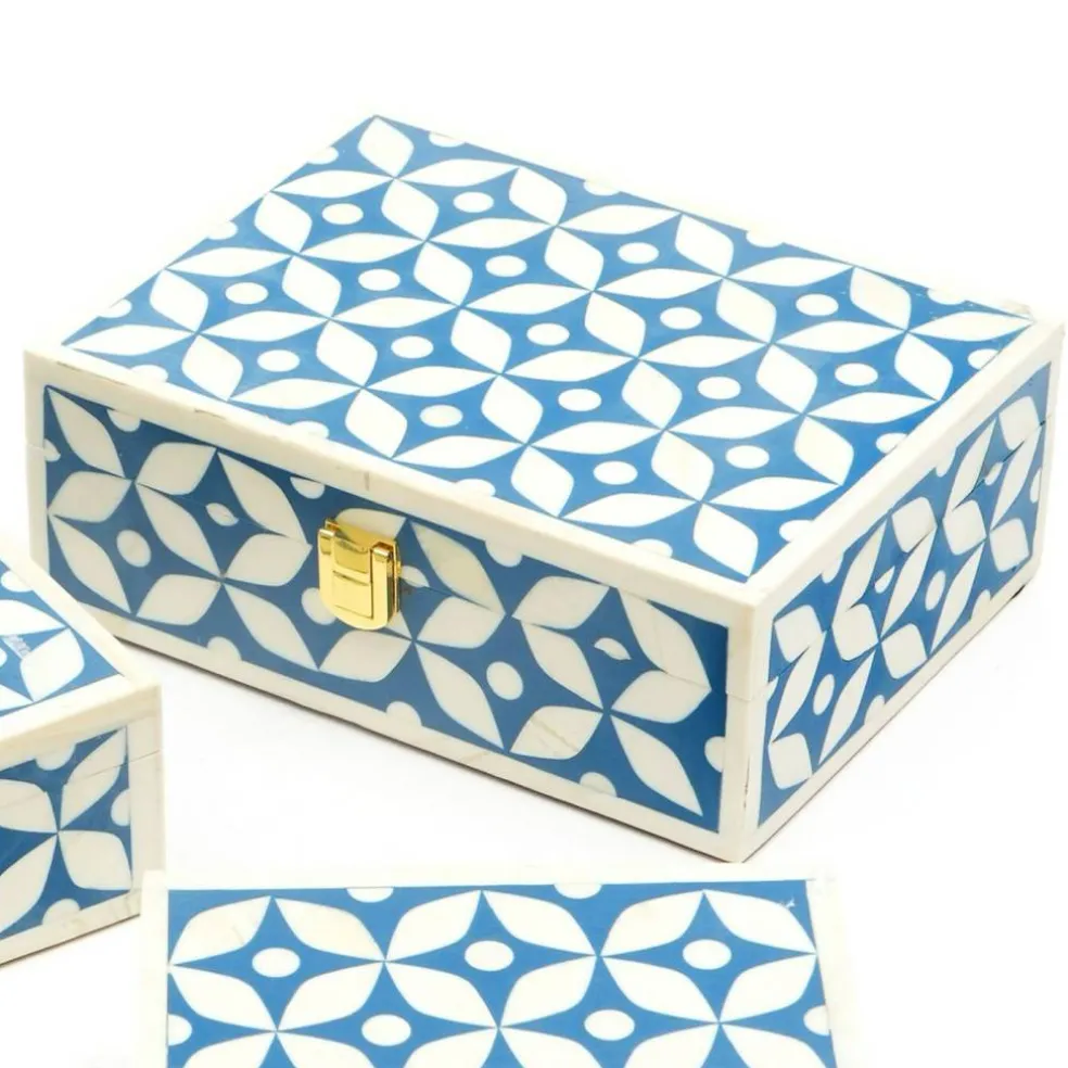 Gaynor Box – Handcrafted Bone & Resin Decorative Box