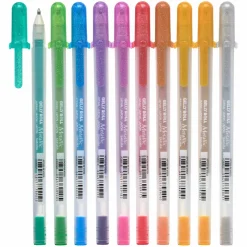 Gelly RollĀ® Metallic Gel Pen 10 Color Set