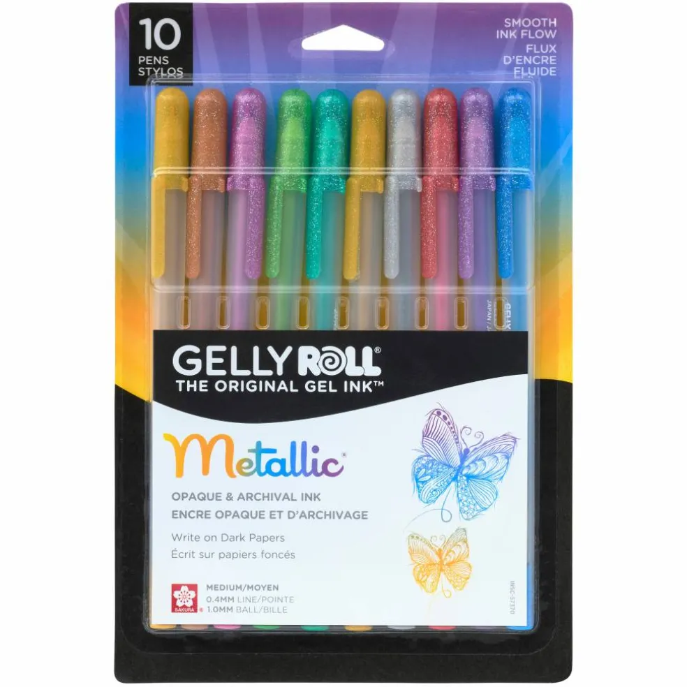Gelly Roll® Metallic Gel Pen 10 Color Set