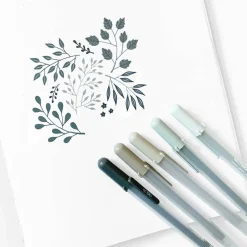 Gelly Roll® Moonlight® 06 Fine Point Gel Pen 5 Color Set, Grays