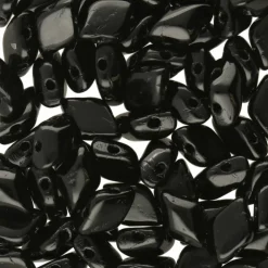 GemDUO™ 8mm 2-Hole Czech Glass Diamond Beads