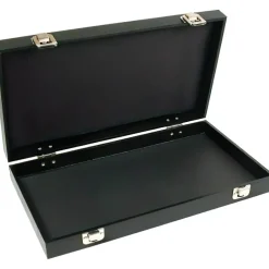 50 Gem Jars Black Display Tray Gemstone Travel Case