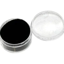 50 Gem Jars Black Display Tray Gemstone Travel Case