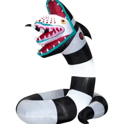 6' Gemmy Airblown Inflatable Halloween Beetlejuice Sandworm Yard Decoration 227862