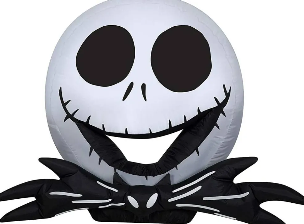 3.5' Gemmy Airblown Nightmare Before Christmas Jack Skellington Head 227156