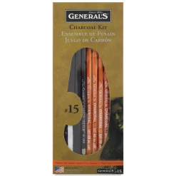 General's Charcoal Pencil Drawing Kit No. 15