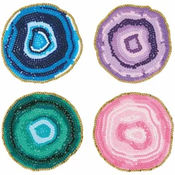 Geodes Diamond Art Coaster Kit by Make Market®