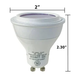 GE Reveal 35684 5.5w MR16 GU10 Base 3000K Dimmable LED Bulb - 50w equiv.