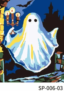 Ghosts Paint Marker-by-Number Kit by Artist's Loft®