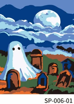 Ghosts Paint Marker-by-Number Kit by Artist's Loft®