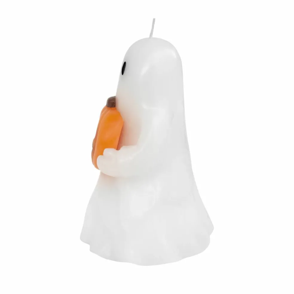 5.25" Ghost with Jack-O'-Lantern Unscented Candle by Ashland®