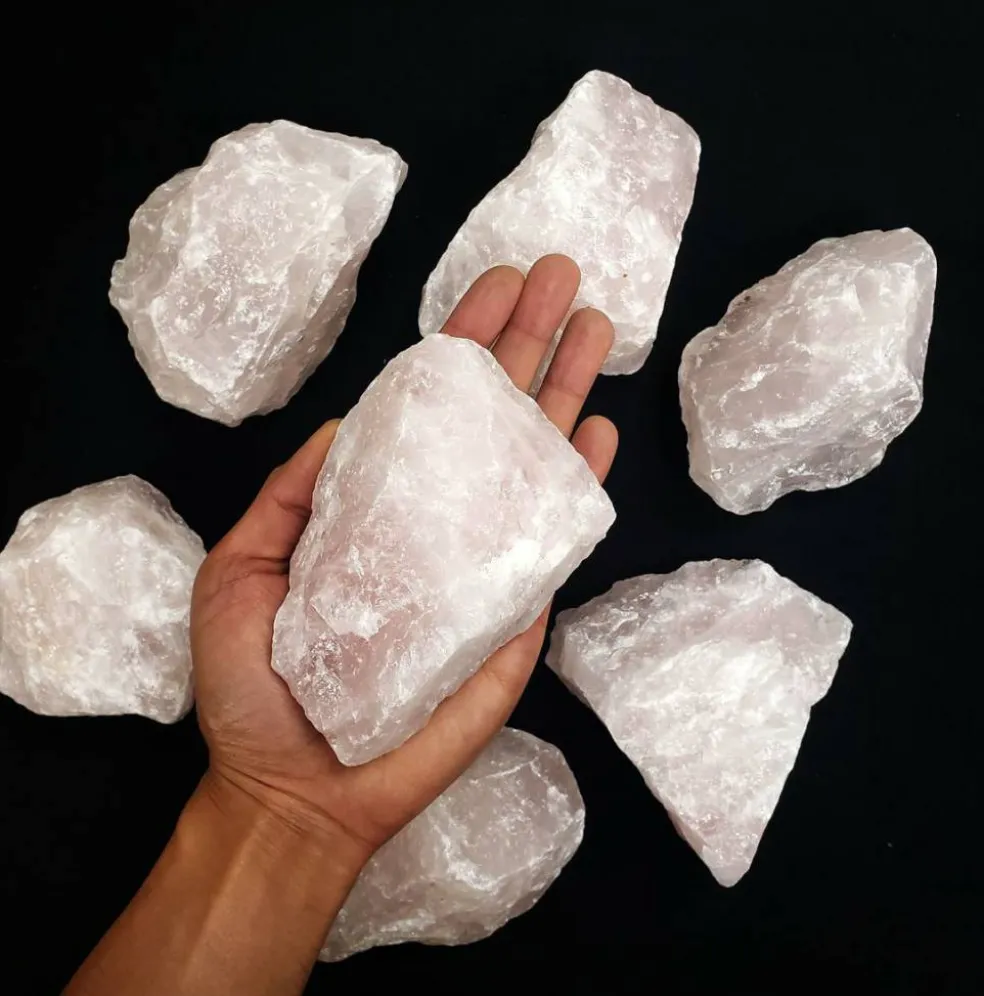 GIANT Rose Quartz Specimen