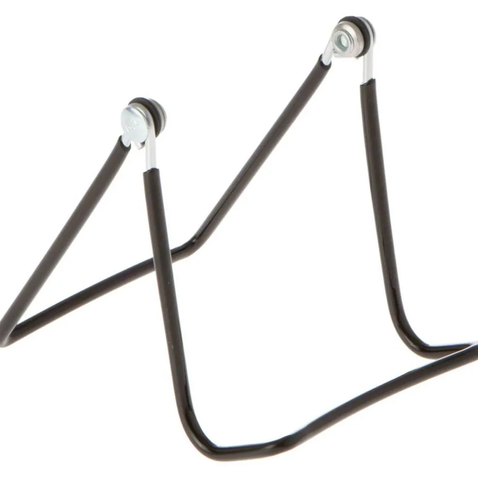 Gibson Holders 1A Adjustable Black Wire Display Easel, 3.25" W x 3.75" D x 3.625" H