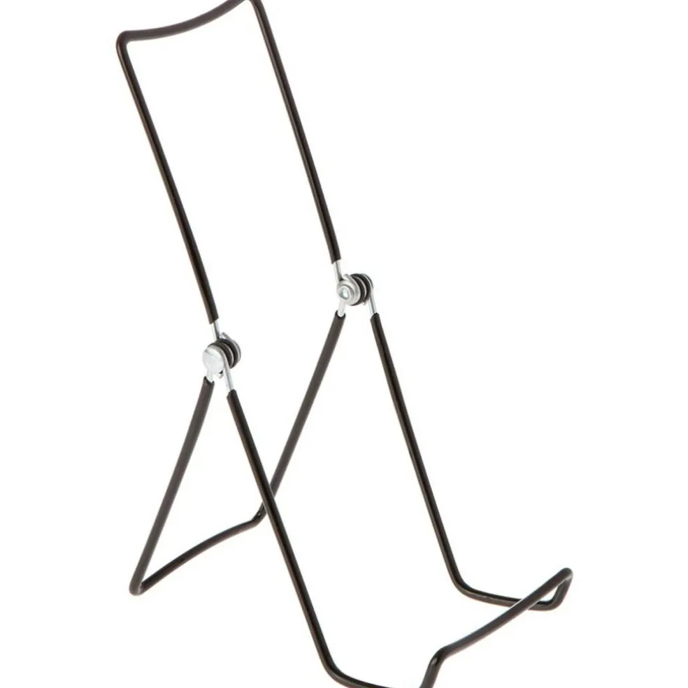 Gibson Holders 6AC Adjustable Black Wire Display Easel, 3.5" W x 4.5" D x 9.25" H