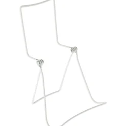Gibson Holders 3DDX Adjustable White Wire 2-Tier Display Easel, 5.5" W x 4.75" D x 8.5" H
