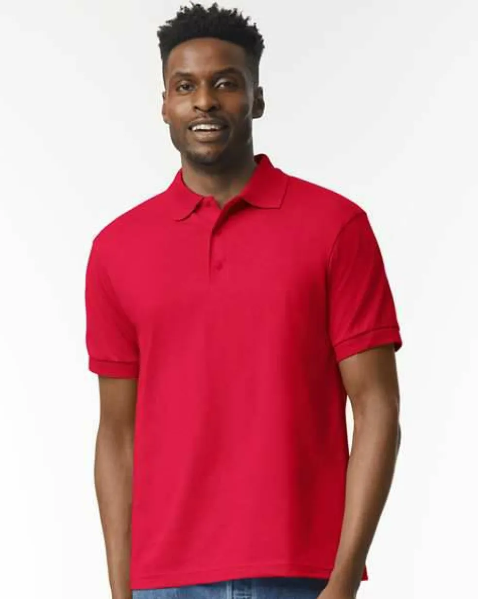 Gildan DryBlend Collared Neck Jersey Polo Free Shipping