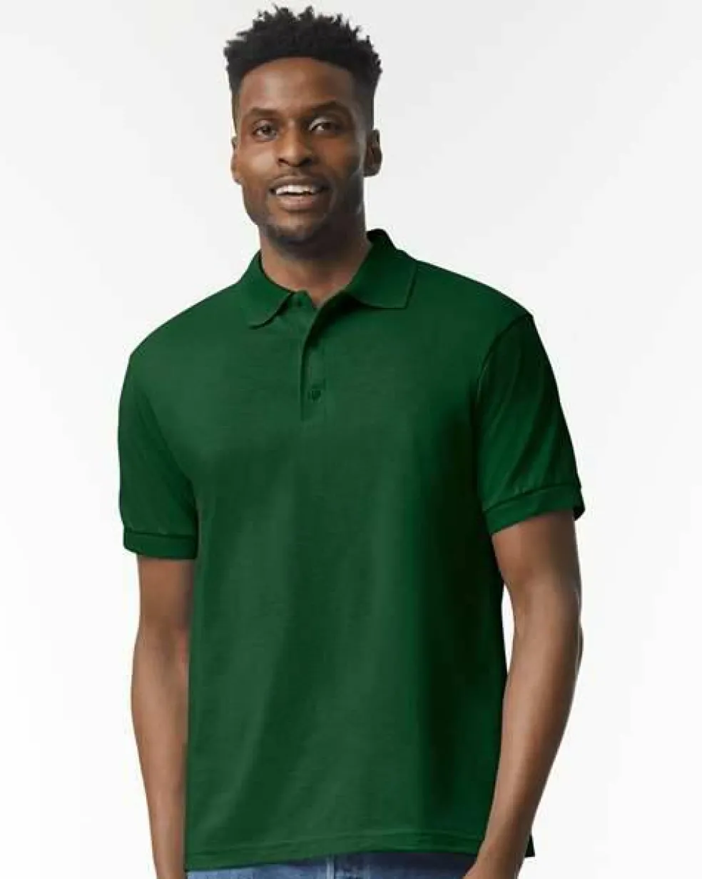 Gildan DryBlend Collared Neck Jersey Polo Free Shipping