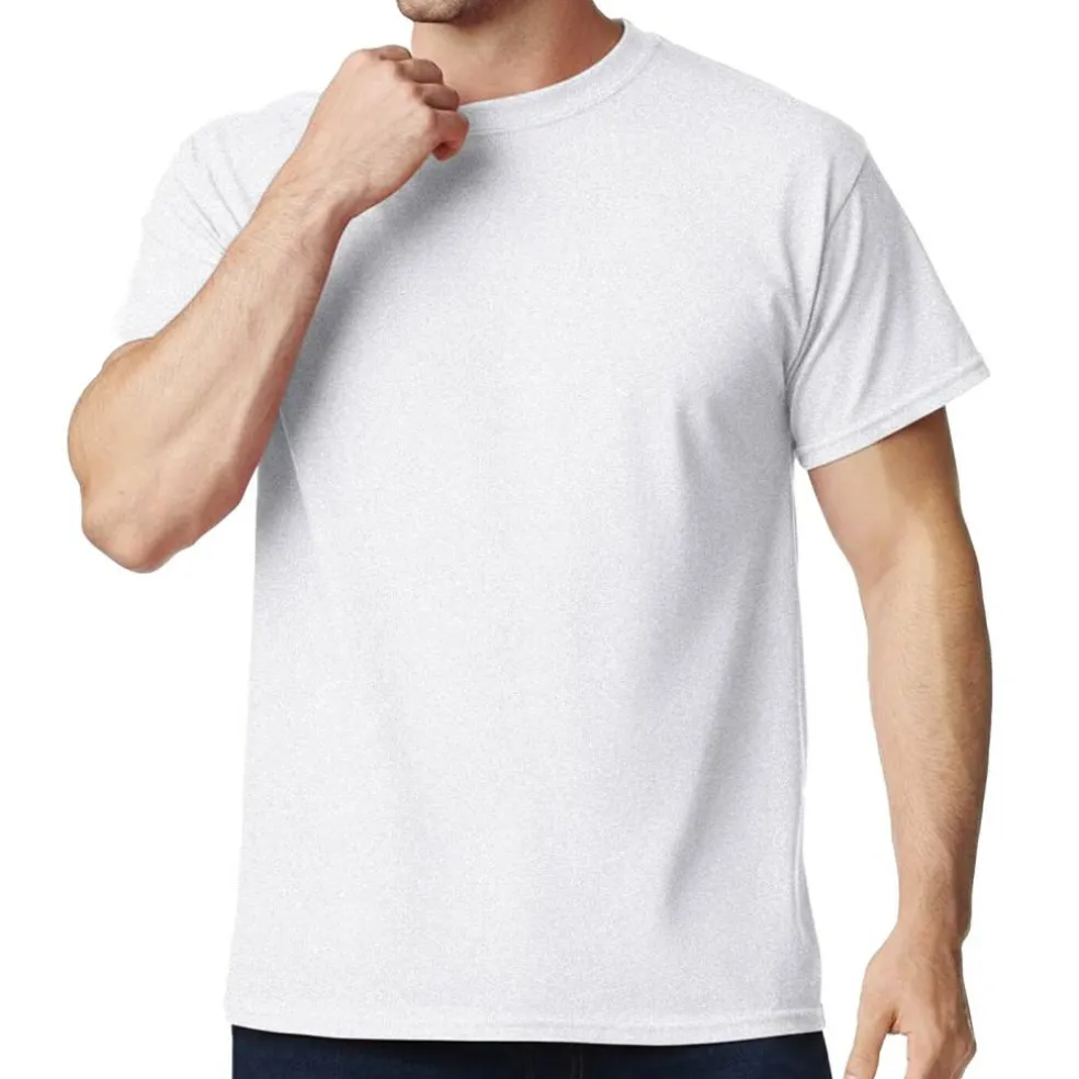 Gildan Heavy Cotton Blank Assorted T-Shirt, Casual 8 Pack Tee