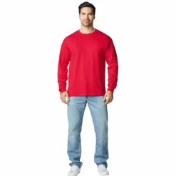 Gildan® Long Sleeve Crew Neck Adult T-Shirt