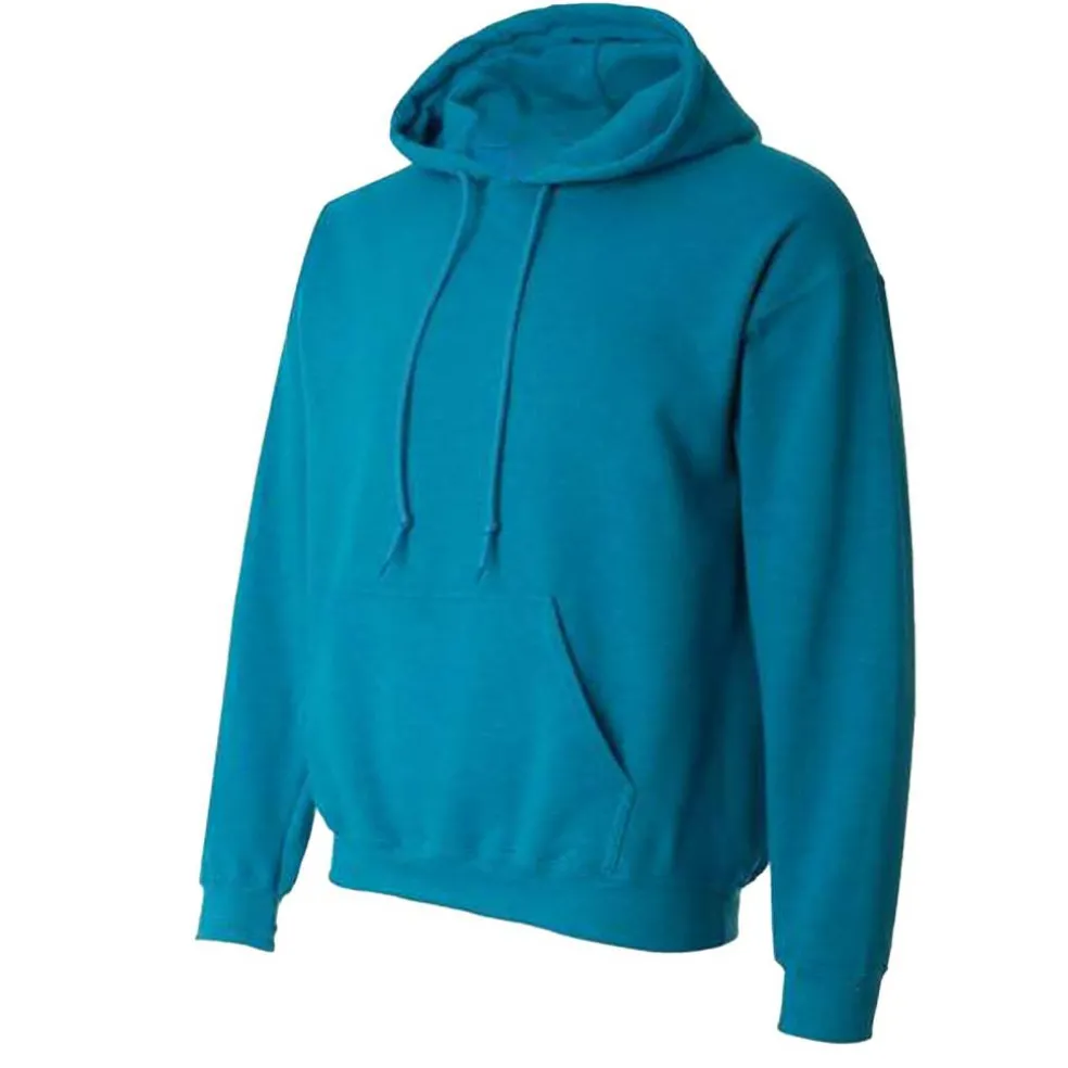 Gildan Men's Heavy Blend Hooded Sweatshirt, Fleece Pullover Blank Hoodie.