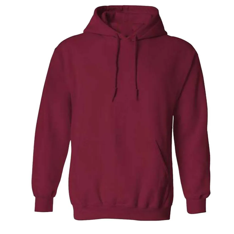 Gildan Men's Heavy Blend Hooded Sweatshirt, Fleece Pullover Blank Hoodie.