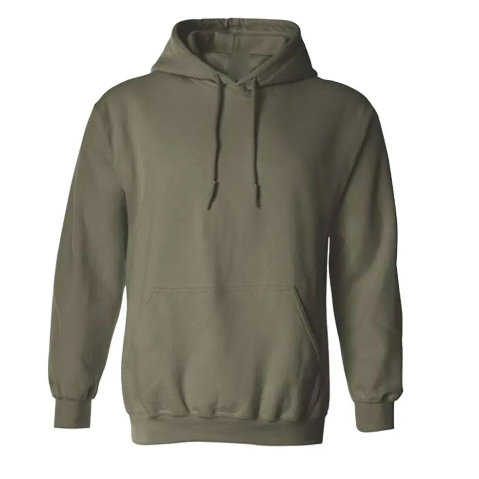 Gildan Men's Heavy Blend Hooded Sweatshirt, Fleece Pullover Blank Hoodie.