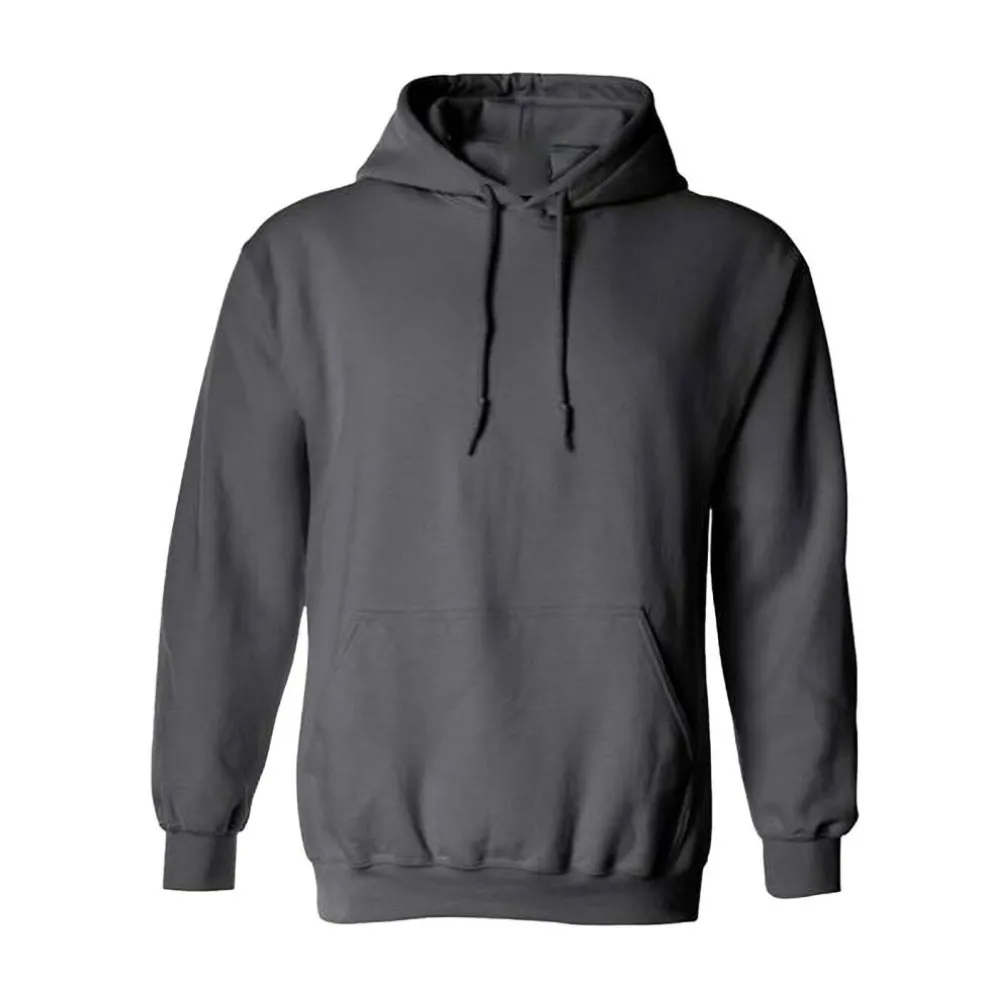 Gildan Men's Heavy Blend Hooded Sweatshirt, Fleece Pullover Blank Hoodie.