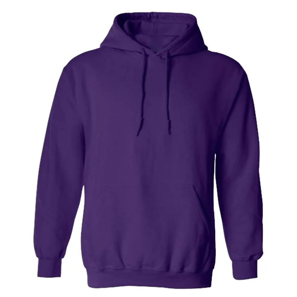 Gildan Men's Heavy Blend Hooded Sweatshirt, Fleece Pullover Blank Hoodie.