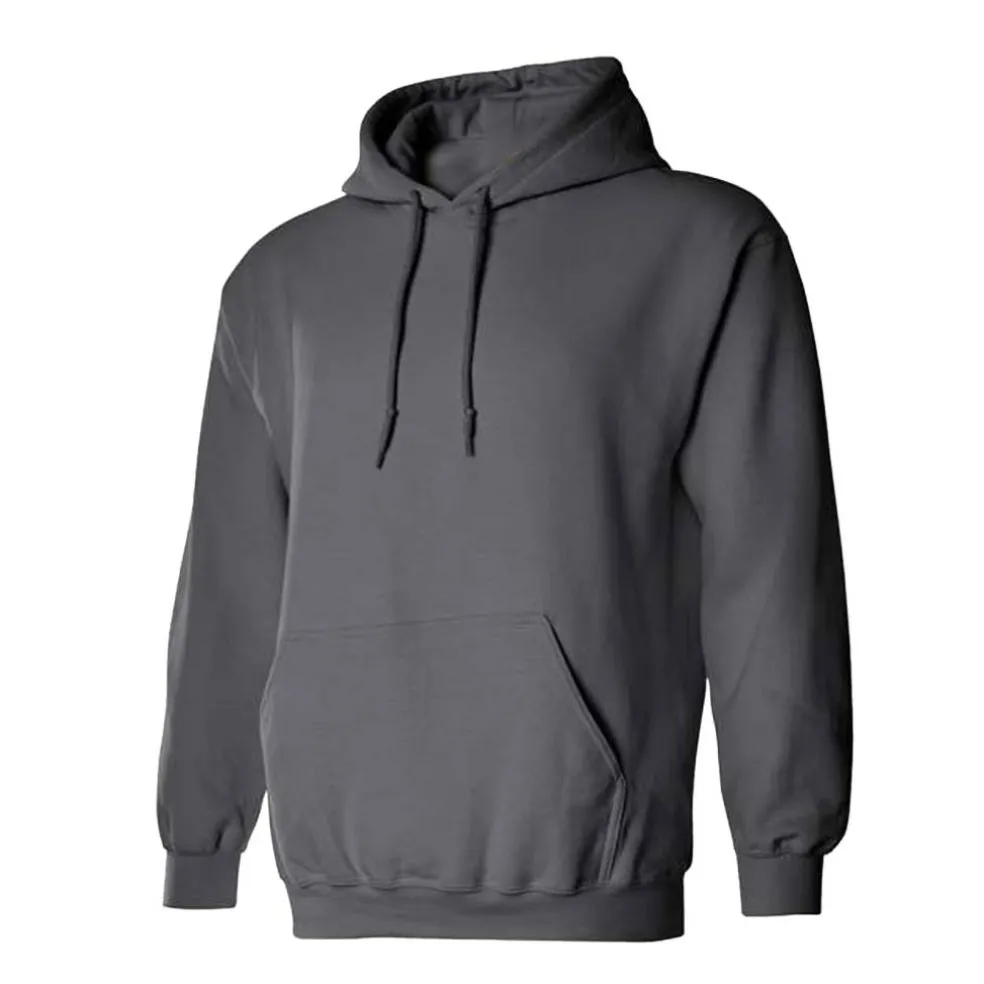 Gildan Men's Heavy Blend Hooded Sweatshirt, Fleece Pullover Blank Hoodie.