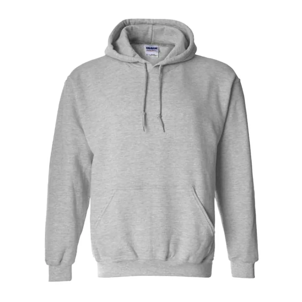 Gildan Men's Heavy Blend Hooded Sweatshirt, Fleece Pullover Blank Hoodie.