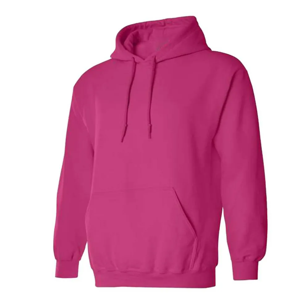 Gildan Men's Heavy Blend Hooded Sweatshirt, Fleece Pullover Blank Hoodie.