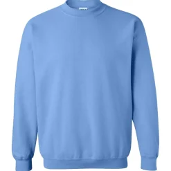 Gildan Unisex Adult Heavy Blend Crewneck Sweatshirt, Fleece Pullover Sweater.