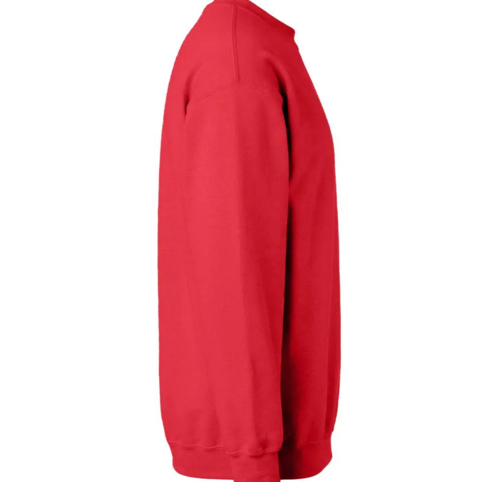 Gildan Unisex Adult Heavy Blend Crewneck Sweatshirt, Fleece Pullover Sweater.