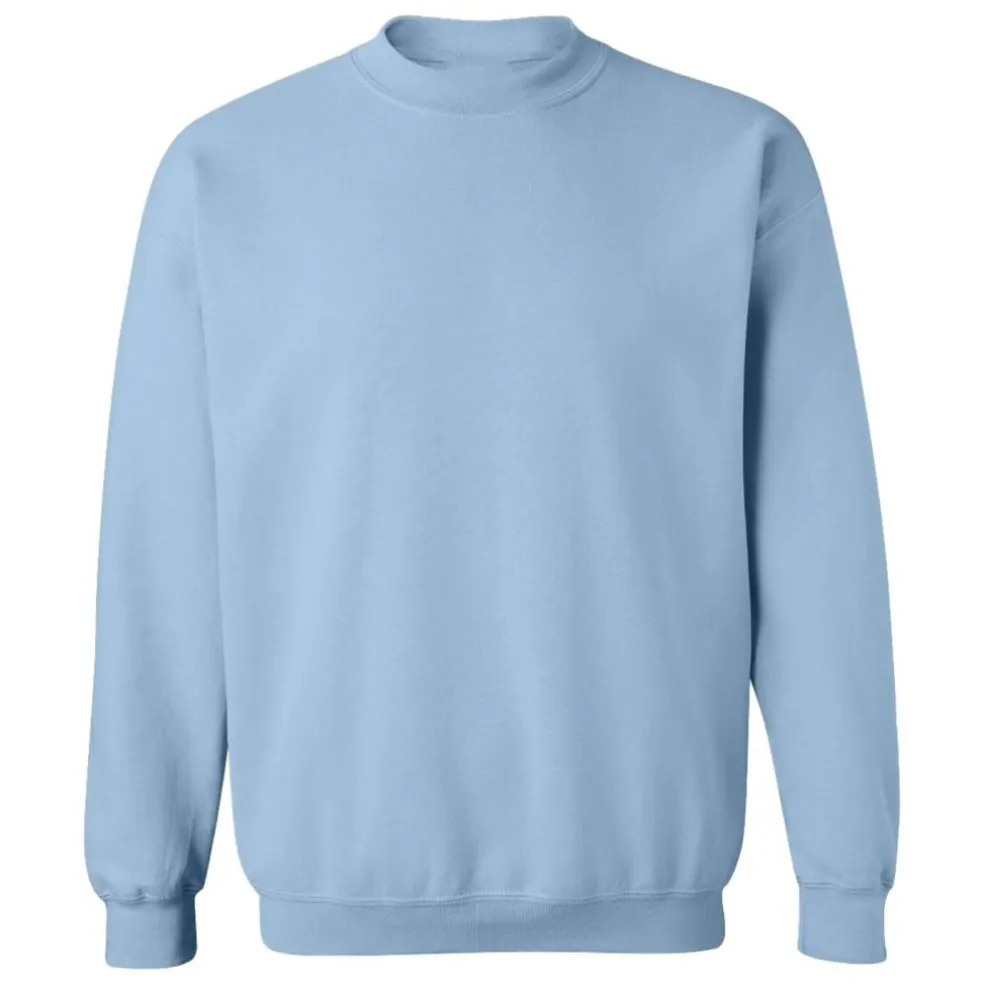 Gildan Unisex Adult Heavy Blend Crewneck Sweatshirt, Fleece Pullover Sweater.
