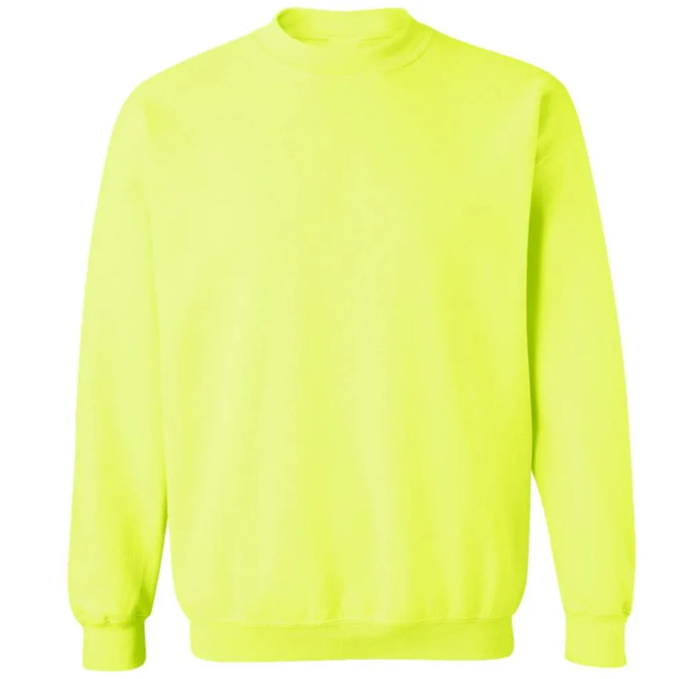Gildan Unisex Adult Heavy Blend Crewneck Sweatshirt, Fleece Pullover Sweater.