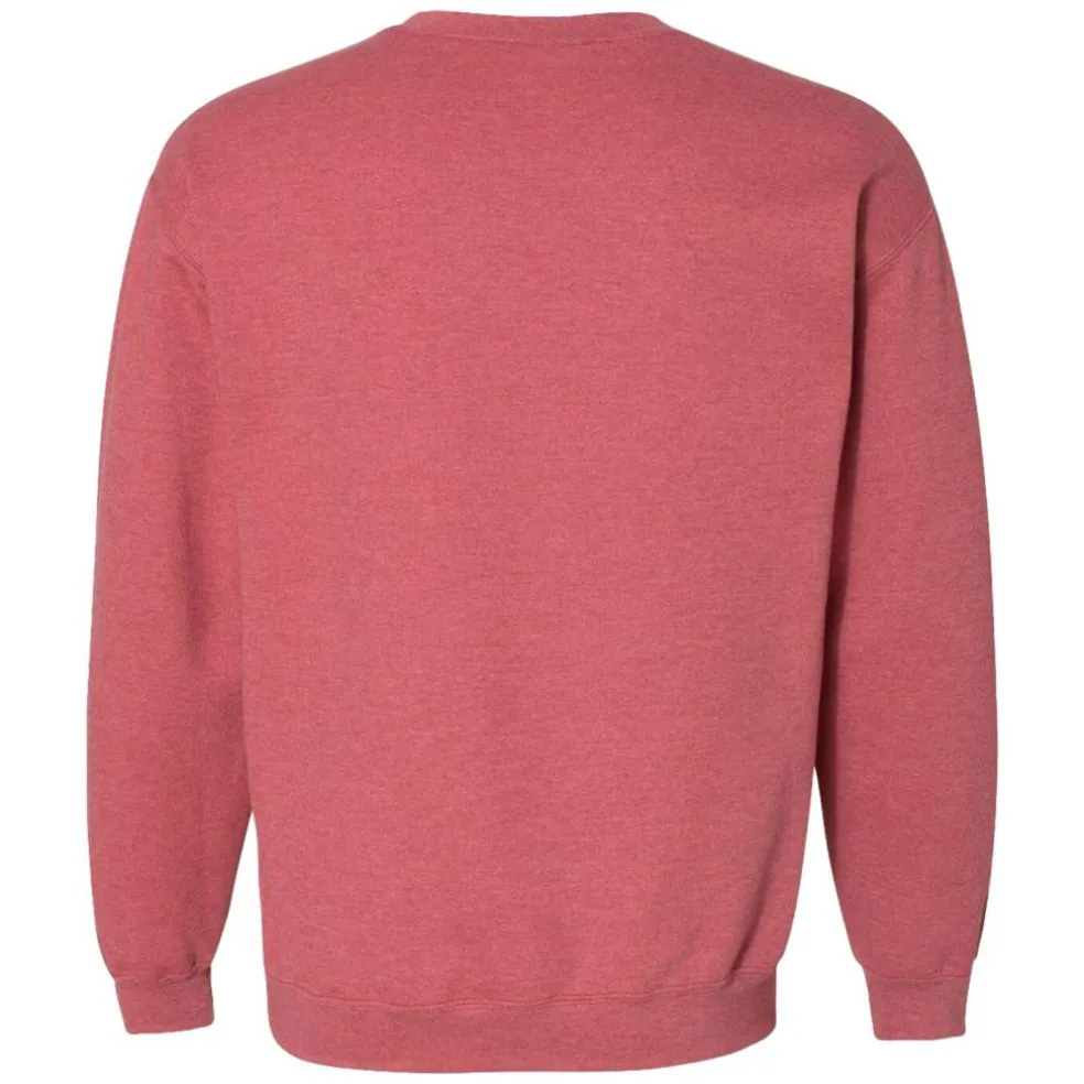 Gildan Unisex Adult Heavy Blend Crewneck Sweatshirt, Fleece Pullover Sweater.