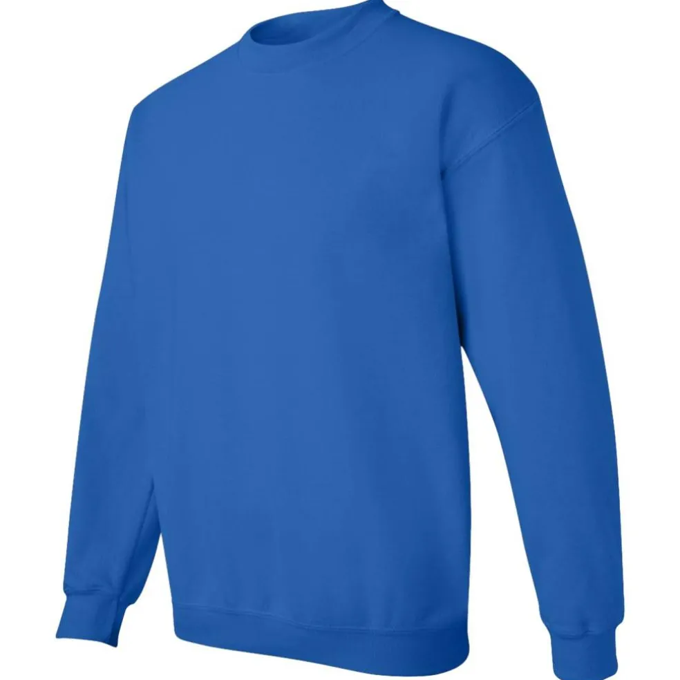 Gildan Unisex Adult Heavy Blend Crewneck Sweatshirt, Fleece Pullover Sweater.